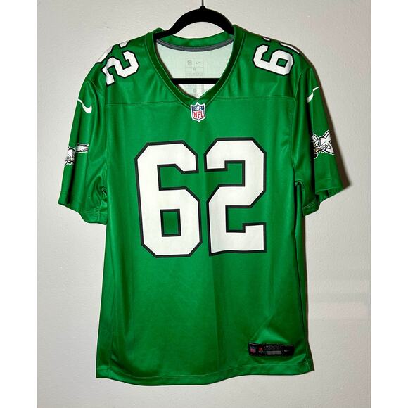 Nike Other - Philadelphia Eagles Jason Kelce #62 Nike Engineered Dri-fit Green Jersey Sz M